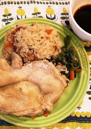 炊飯器でワンプレート★鶏もも肉-レシピのメイン写真