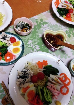 2月末〜我が家・冷し中華はじめました〜-レシピのメイン写真