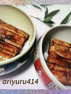 フライパンde蒸し物 鰻丼-レシピのメイン写真