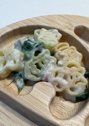 離乳食中期〜後期★クリームパスタ-レシピのメイン写真