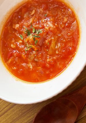 【朝食にOK】野菜のトマトスープ-レシピのメイン写真