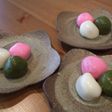 ひな祭り♪ひしもち3色白玉だんご