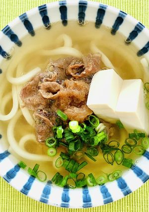 肉豆腐うどん-レシピのメイン写真