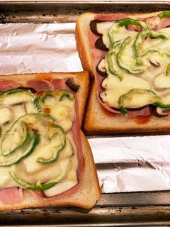 【簡単】ピザトースト-レシピのメイン写真