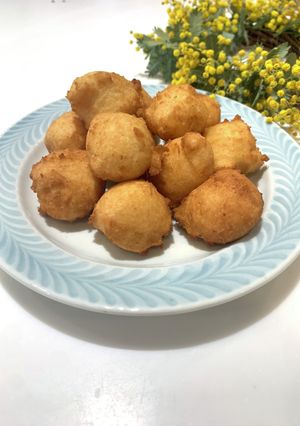 卵小麦無し！米粉と豆腐のカリモチドーナツ-レシピのメイン写真