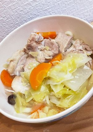 鶏と野菜の塩こうじスープ-レシピのメイン写真