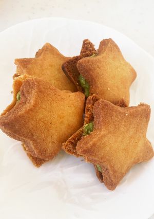 米粉で抹茶バターサンド-レシピのメイン写真