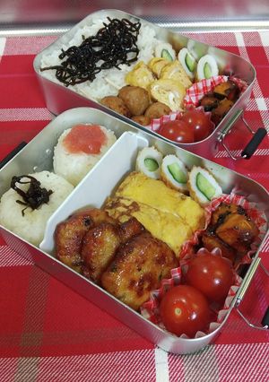小4野球っ子へ♡つくね弁当-レシピのメイン写真