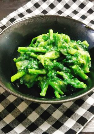 菜の花の酢みそ和え-レシピのメイン写真