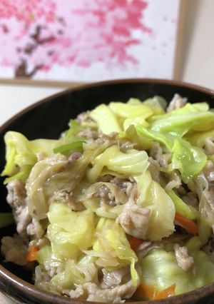 豚肉とキャベツの野菜炒め-レシピのメイン写真