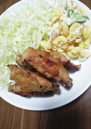 米粉でサクッ！手羽中の唐揚げ-レシピのメイン写真