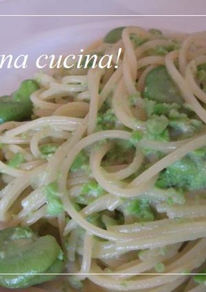 春パスタ♪　空豆のクリームソース-レシピのメイン写真