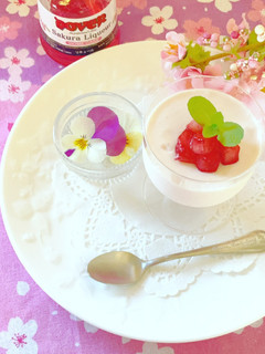 さくらのお豆腐ティラミス♪-レシピのメイン写真