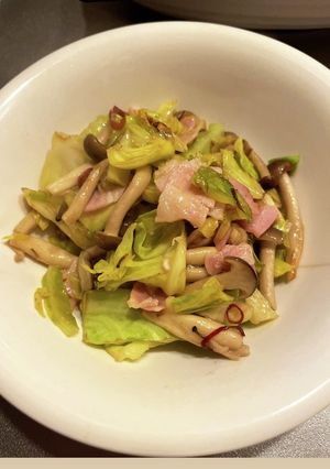 ベーコンと野菜のガーリック炒め-レシピのメイン写真