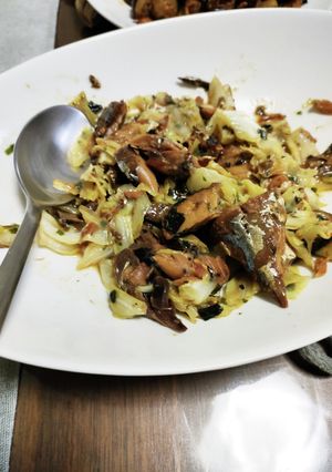 サバの味噌煮炒め-レシピのメイン写真