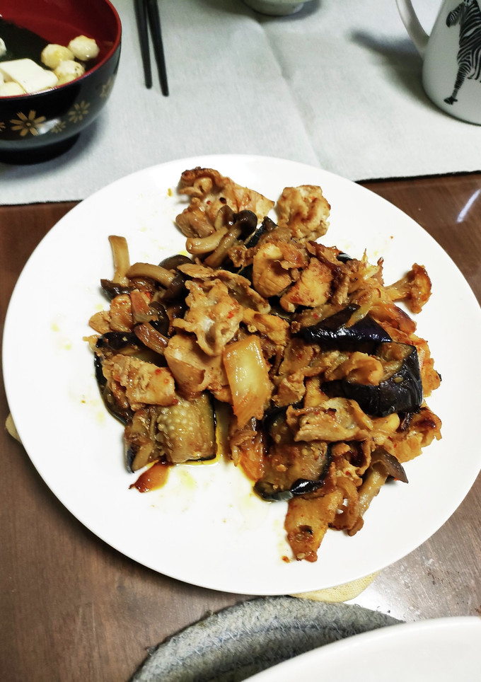 豚肉と茄子ときのこのスタミナ炒め-レシピのメイン写真