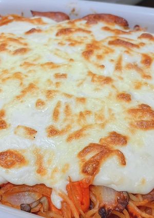 グラタン風ナポリタン-レシピのメイン写真