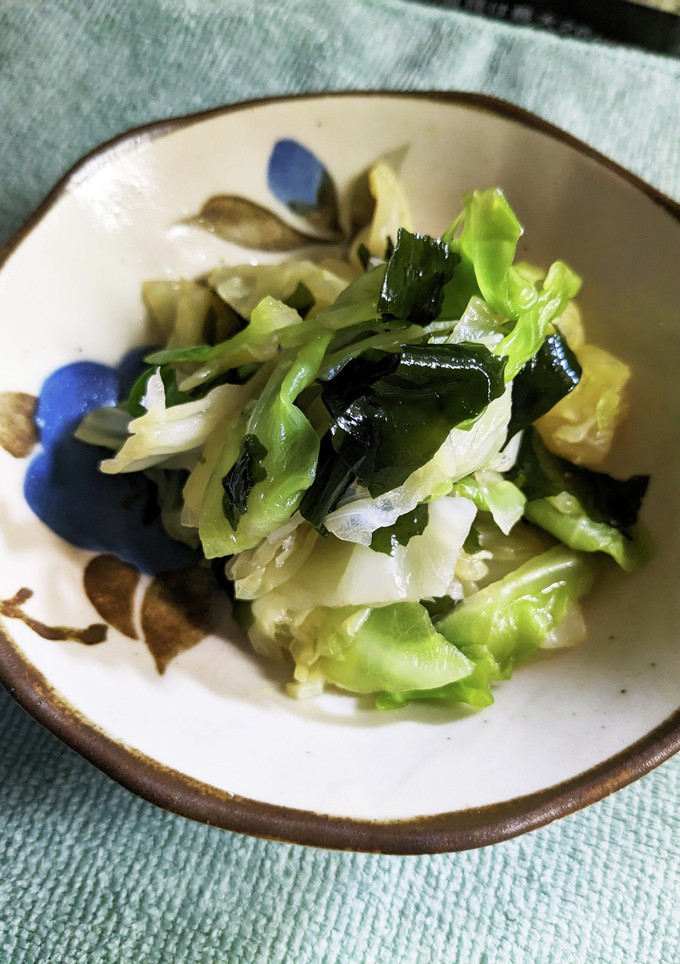 キャベツとわかめの和え物-レシピのメイン写真