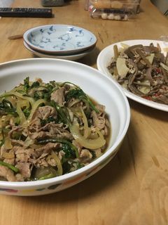 豚肉とセリの炒めもの-レシピのメイン写真