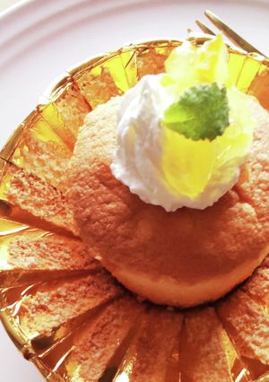 米粉の柚子シフォンケーキ-レシピのメイン写真