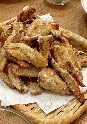 おやつにも♩とまらない！ゴボウ唐揚げ-レシピのメイン写真