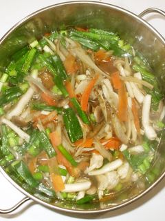 ごぼうスープ♪赤い皮膚病びらんに簡単薬膳-レシピのメイン写真