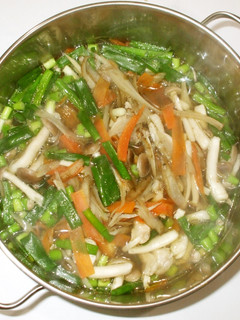 ごぼうスープ♪赤い皮膚病びらんに簡単薬膳-レシピのメイン写真