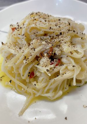 えのきペペロンチーノ-レシピのメイン写真