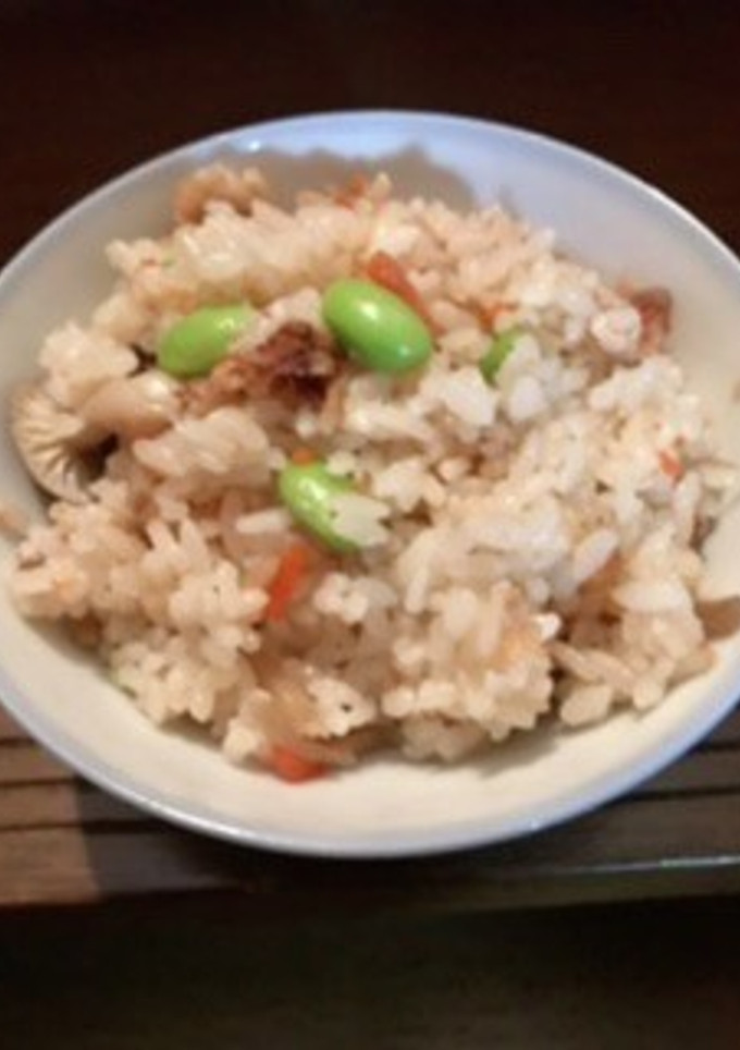 きんぴらごぼうの炊き込みご飯-レシピのメイン写真