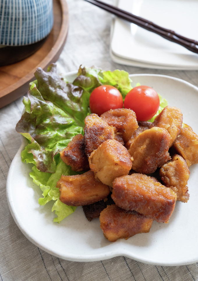 エリンギから揚げ　焼肉のたれ＆米粉で簡単-レシピのメイン写真