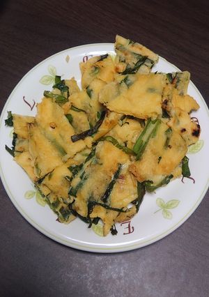 【米粉活用】米粉でニラチヂミ-レシピのメイン写真