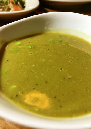 グリーンピースのスープ-レシピのメイン写真