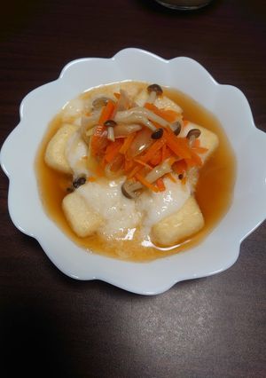 【米粉活用】米粉で揚げ出し豆腐-レシピのメイン写真