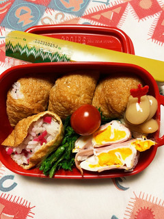 3/20 よっちゃんお稲荷さん弁当-レシピのメイン写真