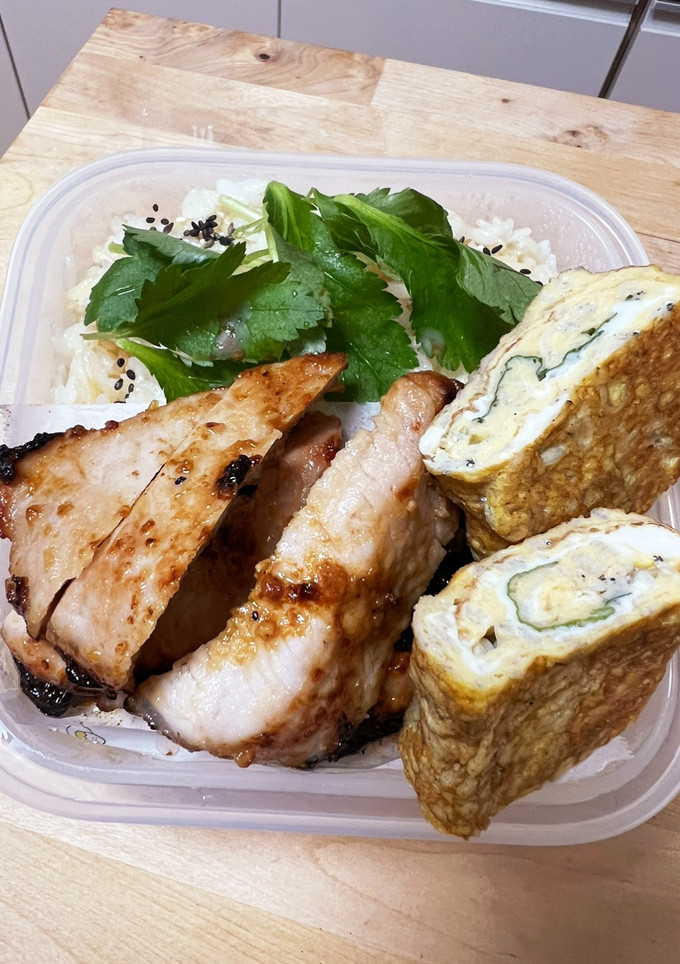 旨味たっぷり鯛めし☆しらすの卵焼き弁当-レシピのメイン写真