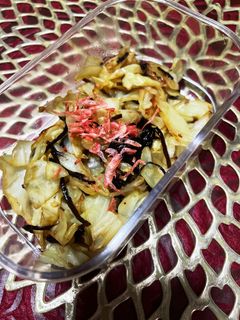 キャベツの塩昆布和え-レシピのメイン写真