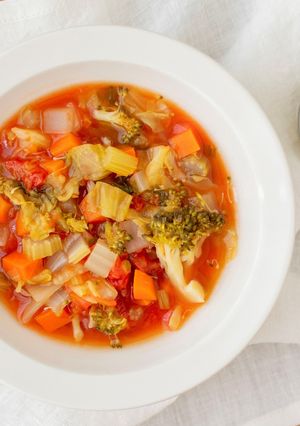 野菜たっぷり！塩こうじトマトスープ-レシピのメイン写真