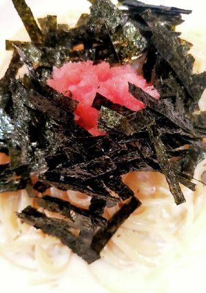黄金レシピ明太子スパゲティ-レシピのメイン写真