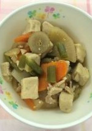 【学校給食】高野煮-レシピのメイン写真