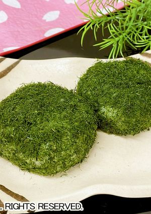青のり香るぼたもち-レシピのメイン写真