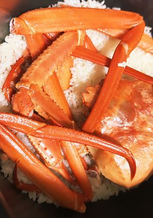 蟹の炊き込みご飯-レシピのメイン写真