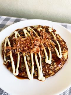 長芋フワフワ☆お好み焼き風-レシピのメイン写真