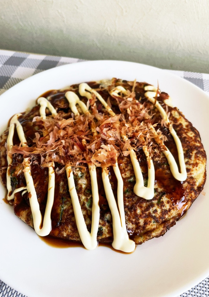 長芋フワフワ☆お好み焼き風-レシピのメイン写真