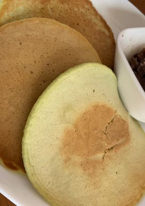 砂糖抜きのオヤツホットケーキ-レシピのメイン写真
