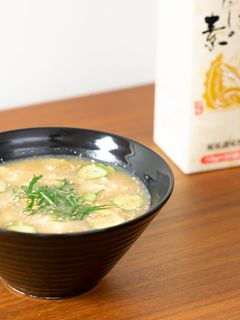 浜田産 鯵(アジ)の冷や汁-レシピのメイン写真