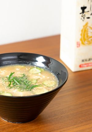 浜田産 鯵(アジ)の冷や汁-レシピのメイン写真