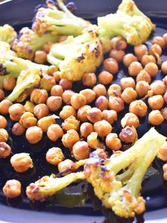 カリフラワーとひよこ豆のロースト-レシピのメイン写真