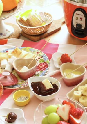 ＼大同電鍋レシピ／チョコレートフォンデュ-レシピのメイン写真