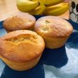 粉ミルク消費に★米粉のバナナマフィン