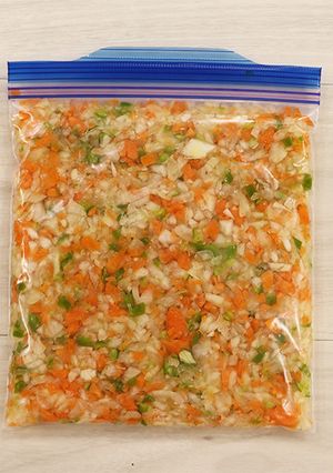 ぶんぶんチョッパーで一発！野菜ミックス-レシピのメイン写真